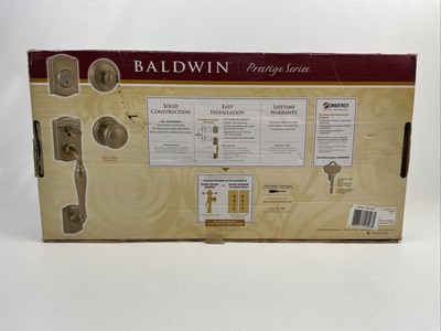 Baldwin 180WYHXATK ROB SMT CP Wesley Handleset with Alcott Knob 