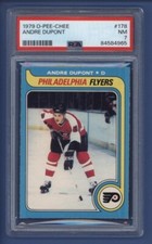 1979-80 O-Pee-Chee ANDRE DUPONT #178 PSA 7 NM Philadelphia Flyers *CENTERED*