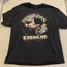 Icehouse Rick Fairless Strokers Dallas Texas Unisex Cotton T-Shirt SB215