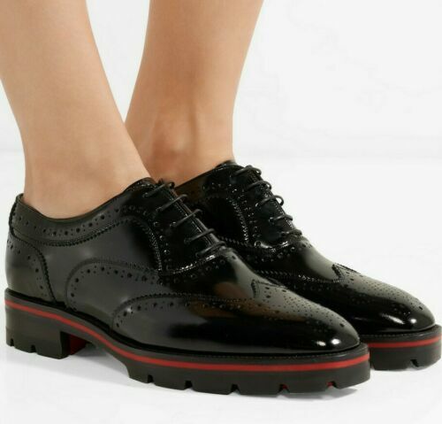 Christian Louboutin Nile King Black Leather Loafers 41.5  display picture 1