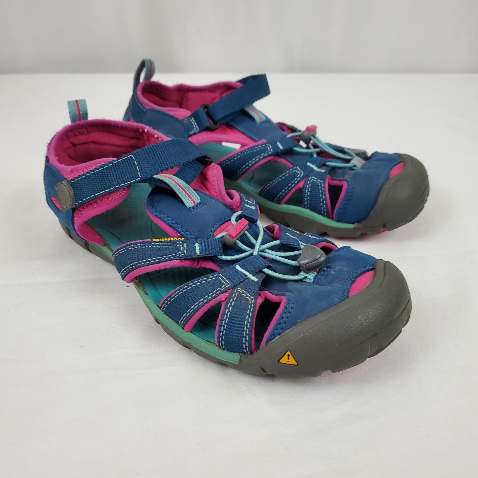 Keen Newport Sandali Scarpe Donna 7 Blu Rosa Escursionismo Outdoor Impermeabili