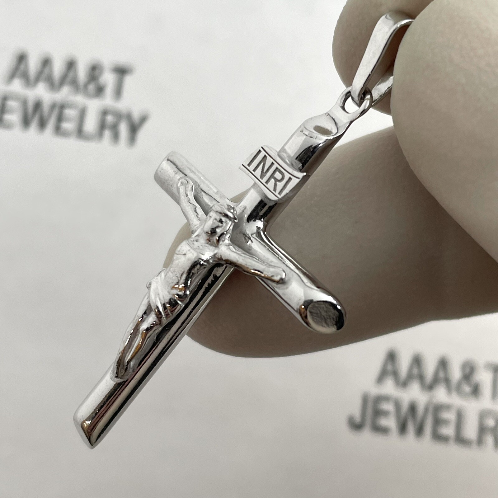 925 Solid Sterling silver Crucifix Cross Pendants | eBay