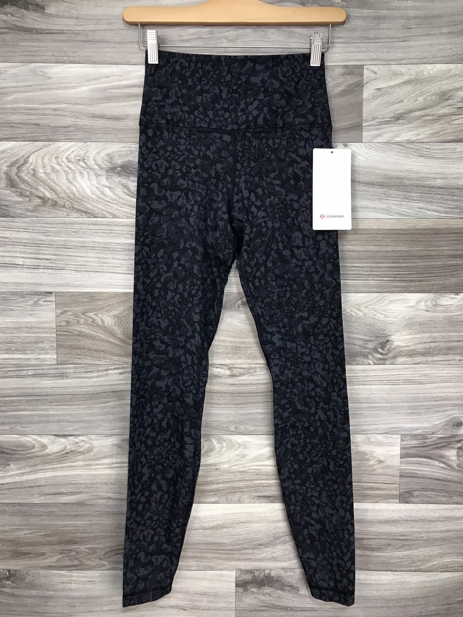 Lululemon Align Pant 25 HR Nulu Size 2 Wild Thing Camo Deep Coal WLTD 51008