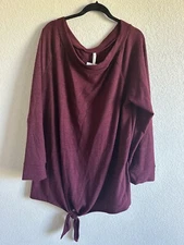 New with tag Plus Sz 2X/3X Boutique (Beeson River Plus) Fall Blouse