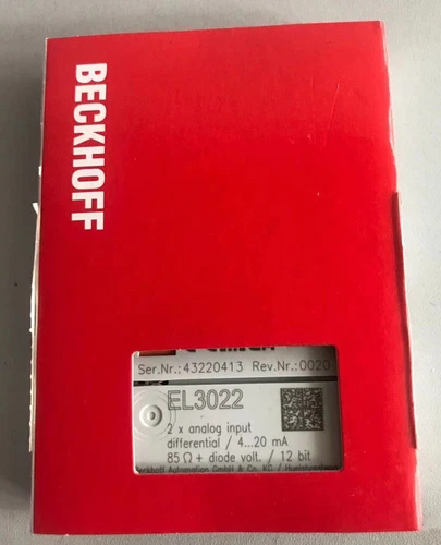 New Beckhoff  EL3022 PLC Moudule Free Shipping
