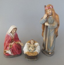 Heilige Familie Weihnachtskrippe 4-teilig Krippe Josef 25 cm hoch WN
