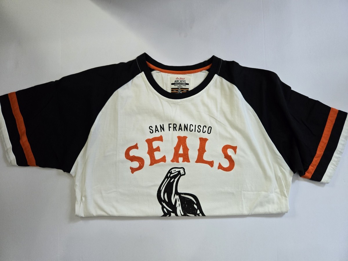 San Francisco Seals Mens Archive Remote Control T-Shirt Size Small