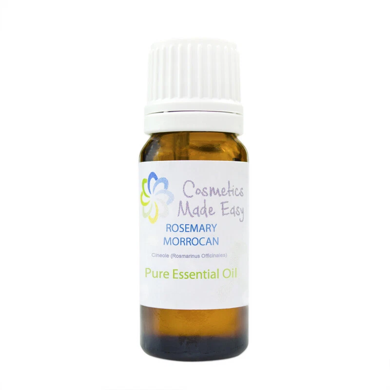 COSMETICS MADE EASY 30ml Rosemary Essential Oil (Rosmarinus Officinalis) Moroccan Cineole 100% Pure