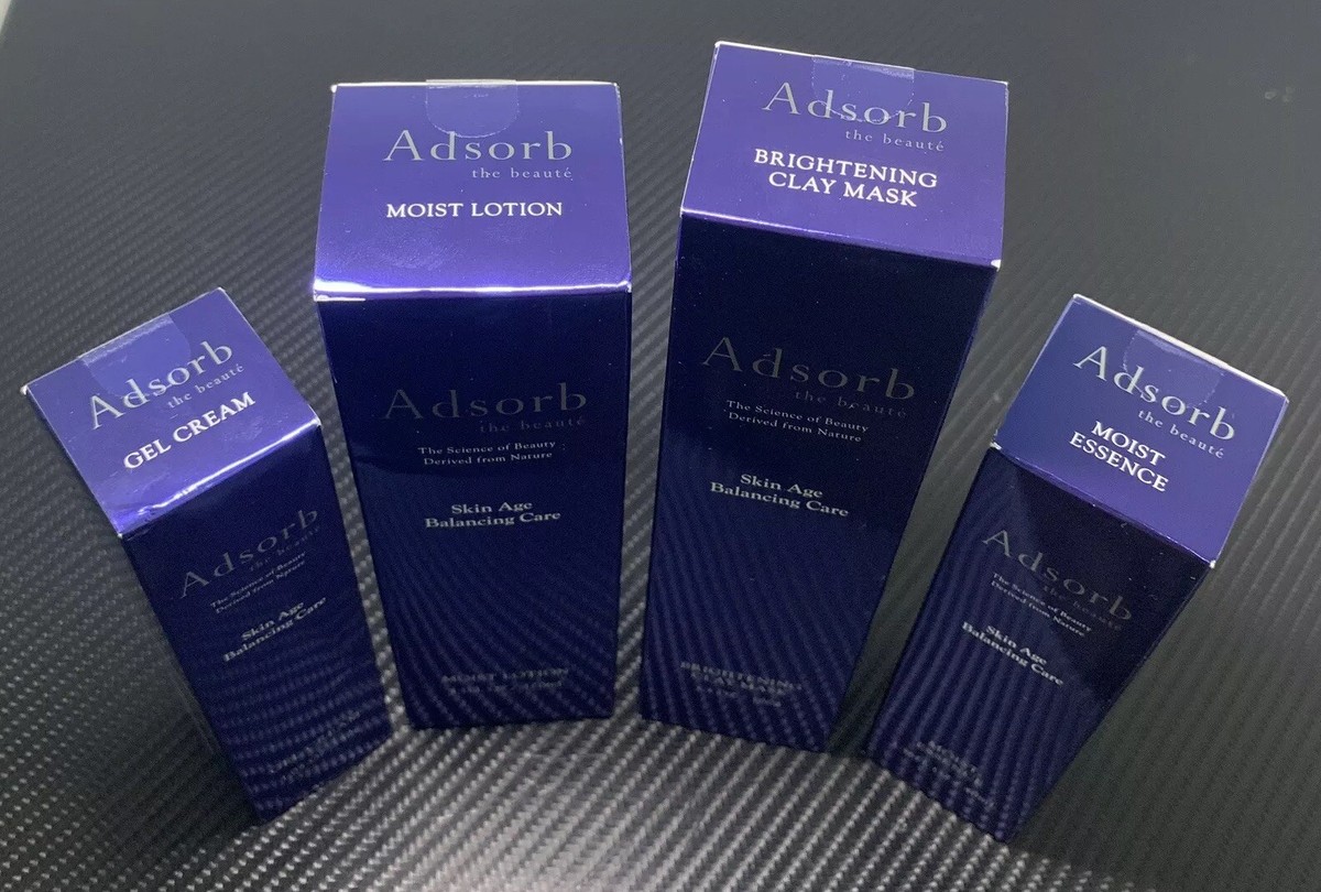 ADSORB Skin Care Age Balancing 4 Piece Set Bundle $500+ MSRP KIT 