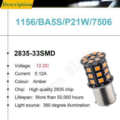 10X BA15S 1156 P21W 2835 15 SMD TURN SIGNAL INDICATOR CANBUS BULB GLOBE 10X BA15S 1156 P21W 2835 15 SMD TURN SIGNAL INDICATOR CANBUS BULB GLOBE