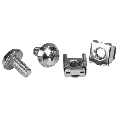 Startech.Com M6 Rack Schrauben und M6 Käfigmuttern - 20 Stück EXSUDIST-8ST10157970