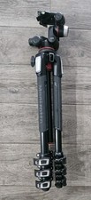 Manfrotto 190 4-Section Aluminum Tripod with MHXPRO-3W Three Way Tripod Head