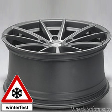 20 Zoll M1 deep concave Alufelgen 9x20 5x120 ET35 grau matt poliert f�r BMW