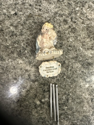 #ad Little Angel Chimes Wind Ornament Grandma Is Another Word For Love $17.00