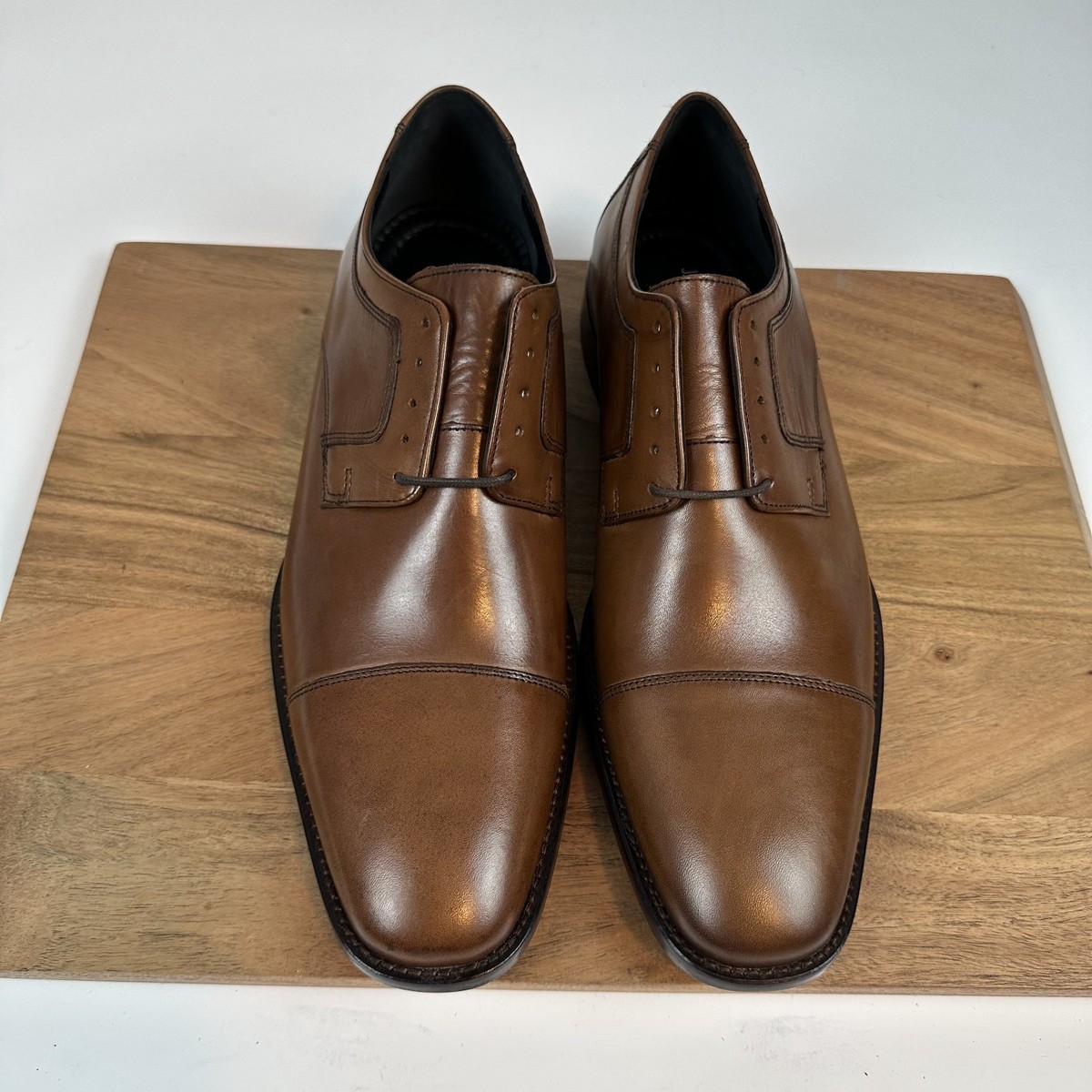 New Mens Johnston & Murphy Novick Cap Toe Oxfords Leather  display picture 1