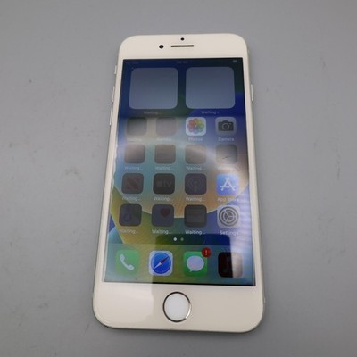 Apple iPhone 8 64GB silber entsperrt Smartphone Bildschirm brennt 77% Akku lesen