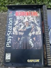 Resident Evil Long Box (Sony PlayStation 1 1996 Manual Registration Card