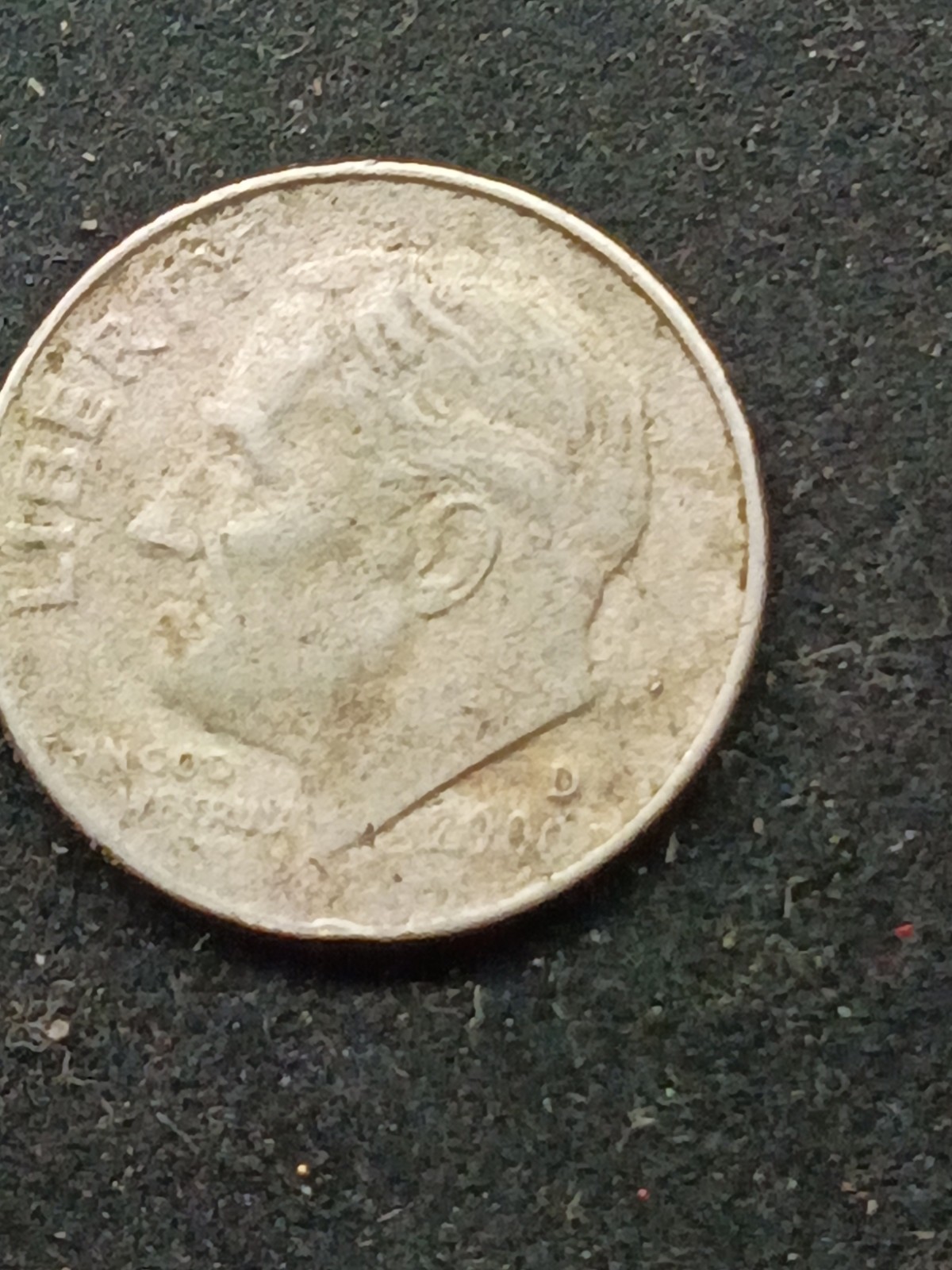 2000 D Dime Error Coin Is Missing Clad On Both Sides. Actual Coin. | eBay