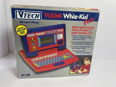 VTech Talking Whiz-Kid Plus Electronic Learning Toy 90s Nostalgia - CIB Tested