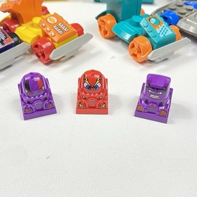 LEGO:  XALAX Racers Lot Of 4 With Launchers (Missing 1 Figure) Vintage