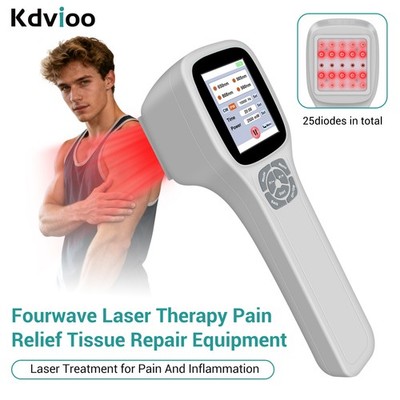 4Wave Red Light Cold Laser Therapy Device with Touch Screen for Pain Relief 2.5W