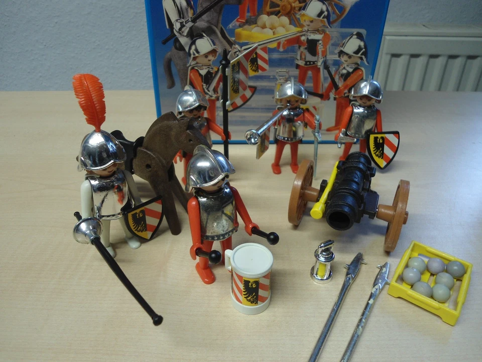 Playmobil Klicky Set 3482  "Ritter"  gebraucht/selten - Bild 2 von 4