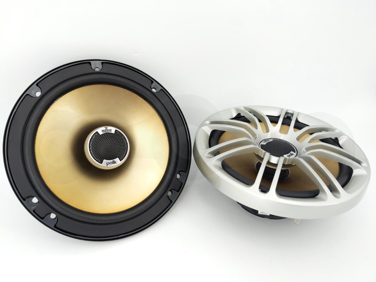 2) Polk DB651S 165 Watt Way Car Boat Marine Audio Coaxial Speakers  Ohm