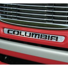 Freightliner Columbia SEMI TRUCKS Stainless Steel Hood Logo Insert EMBLEM