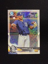 2018 Bowman Chrome Prospect Fernando Tatis Jr. Mojo Refractor #BCP-114