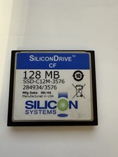 SiliconDrive WD 128 MB  PATA SSD-C12M 3576 CF CompactFlash Speicherkarte Card