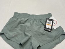 Under Armour Girls Loose Fit Fly By 3  Shorts Green Size Youth Small