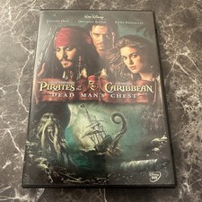 Pirates of the Caribbean 2 Dead Man's Chest DVD, 2006, Widescreen, Disney 