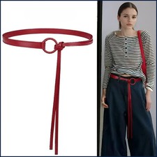 Elegant and fashionable women's waist belt - a variety of colors woven design
