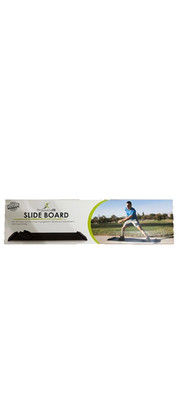 ProsourceFit Slide Board mit Anschlägen Übungsmatte 1,8 m mit Endstoppern Unisex