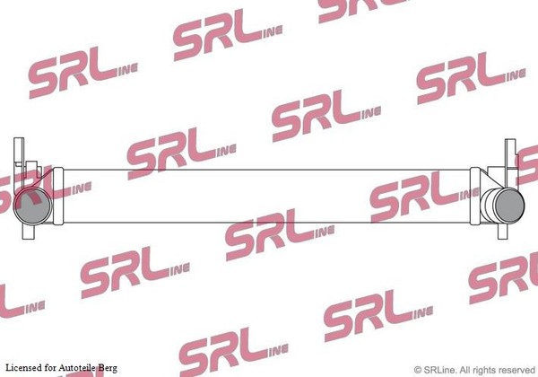 SRLine LadeluftküHler FüR Audi A1 8X Skoda Fabia 5J Rapid Seat Ibiza VW Polo 6R-image
