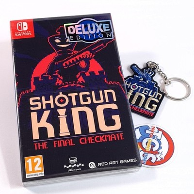 Shotgun King: The Final Checkmate Deluxe Edition Switch Red Art Games New (Multi