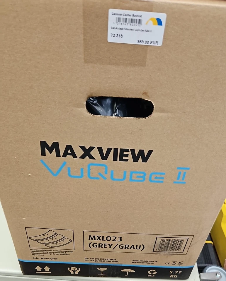 Maxview VuQube Auto II Wohnwagen Wohnmobil SAT Anlage NEU - Bild 2 von 2