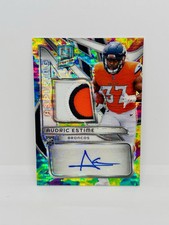 2024 Spectra AUDRIC ESTIME Rookie Aspiring Patch Auto Celestial Prizm /75 Denver