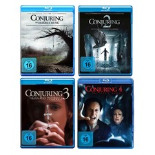 Conjuring 1 2 3 4 Blu-ray Disc Horror Filme z...