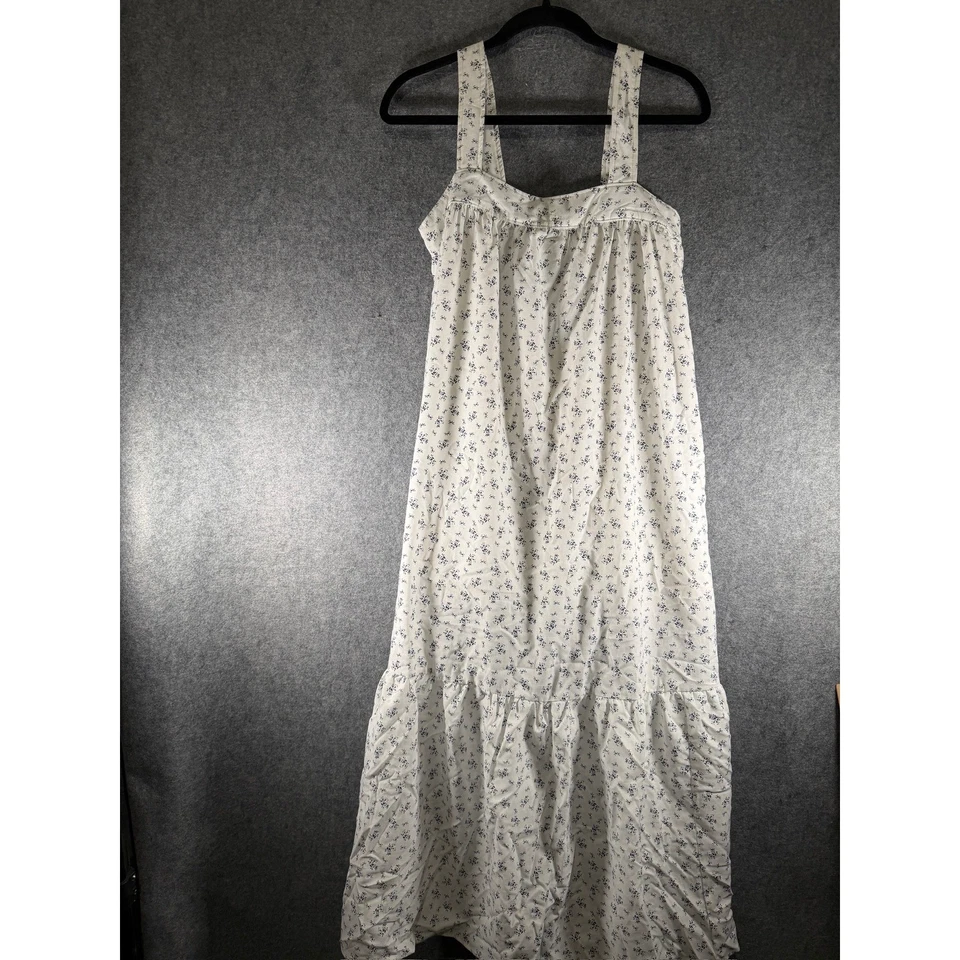 В ткацком станке макси платье цветочный принт квадратный вырез галстук назад ярусный богемный маленький - Изображение 3 из 4