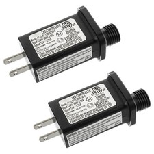 2 PCS 12V 9W LED Transformer Replacement Class 2 Power Controller 8 Modes IP44