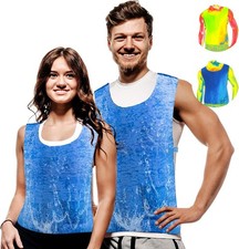 Cooling Ice Vest for Men Women - PVA Water Activated Evaporative Cool Cold...
