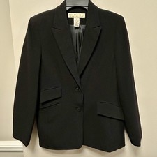 Apostrophe Essentials Sz 4 Black Blazer EUC