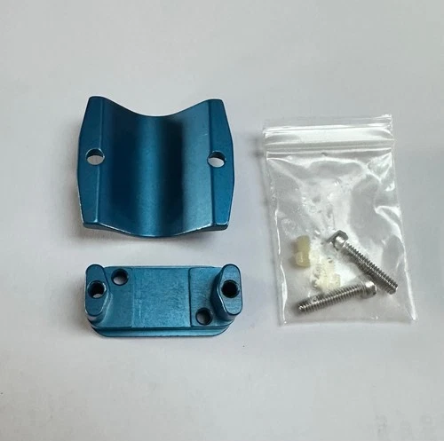 Rod Clamp Kit - RSC-2BLU 2 PC Clamp Kit Blue - Fits Shimano Calcutta 400 400S