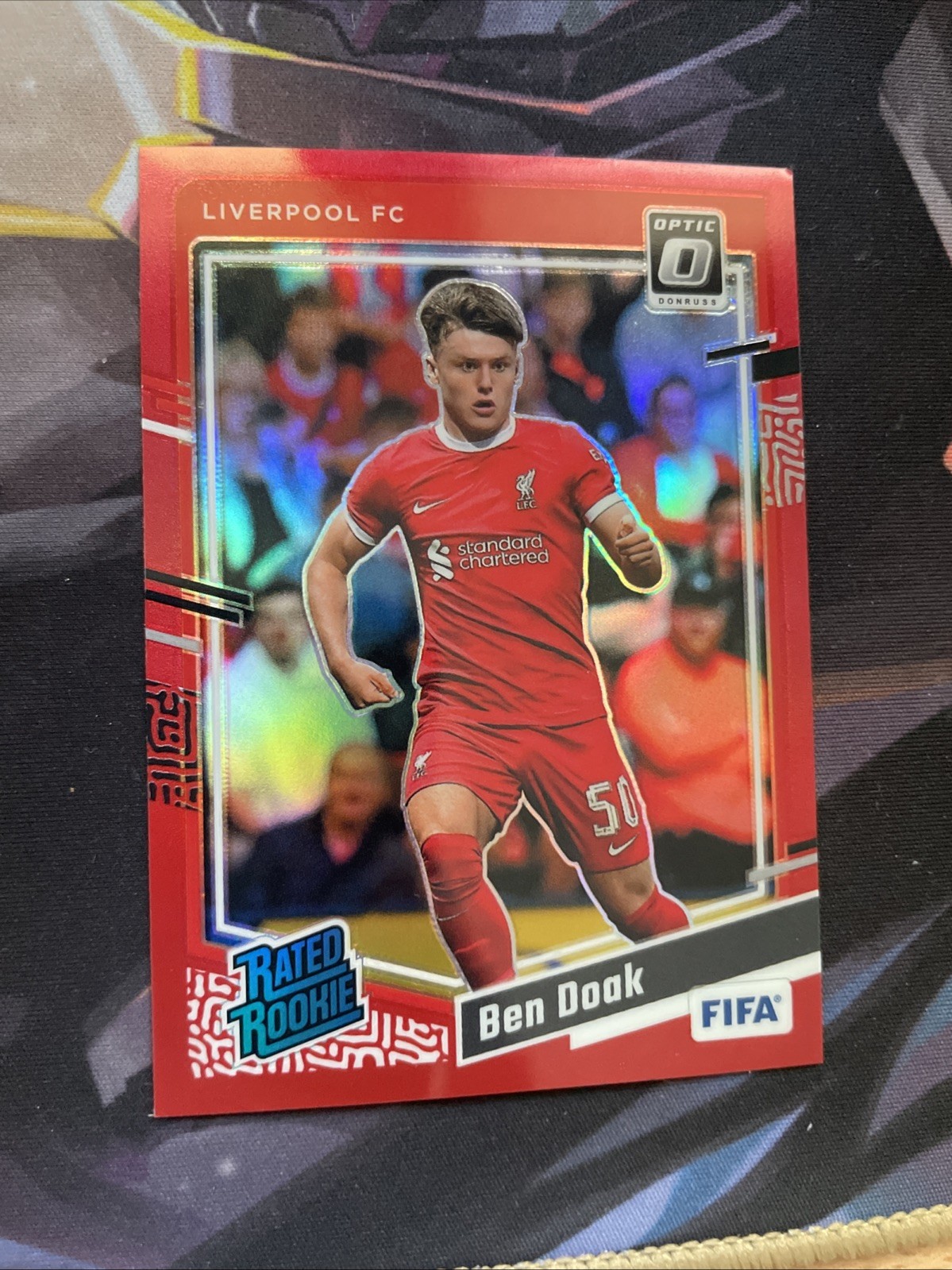 2023-24 Panini Donruss Optic Rated Red Prizm 277/299 Ben Doak #182 Rookie RC