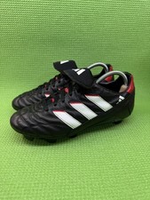 Vintage Adidas 1998 Rare Red Black Soccer Cleats Football Boots Size US 7.5/UK 7