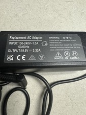 HP 854055-002 19.5V 65W Laptop Charger - Black