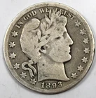 1893 O Barber Half Dollar - Good+ !!
