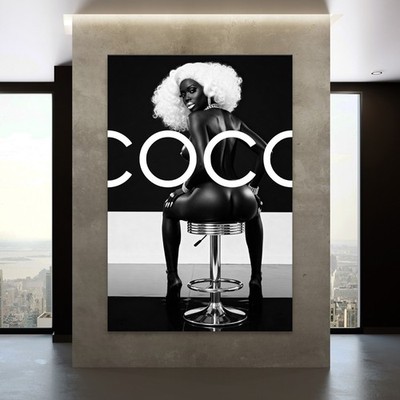 WANDBILD LUXUS MODE FRAU, MODERN KUNST DRUCK ACRYLGLAS, LEINWAND, POSTER DEKO