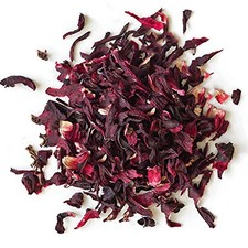 Organic Hibiscus Flowers - 1 lb 16oz - Herbal Tea - 100 Certified Organic ...